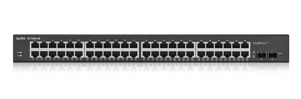 ZyXEL Smart Switch 48x Port GbE L2, rackmonteret (GS1900-48-EU0102F)