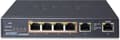 Miniatyrbild 2 av 4: PLANET GSD-604HP Network Switch Unmanaged Gigabit Ethernet (10/100/1000) Power over Ethernet (PoE) Blå