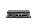 Pikkukuva 4 / 5: LevelOne GEP-0521 5-porttinen Gigabit PoE -kytkin, 802.3at/af PoE, 4 PoE-lähtöä, 115 W
