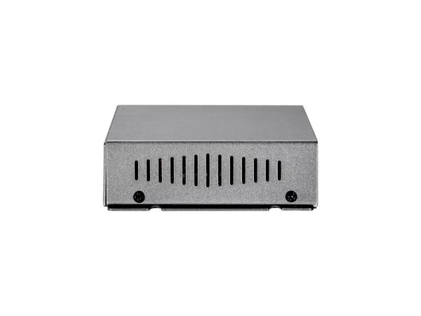 LevelOne GEP-0521 5-porttinen Gigabit PoE -kytkin, 802.3at/af PoE, 4 PoE-lähtöä, 115 W
