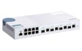 Pikkukuva 4 / 9: QNAP QSW-M408-4C - Kytkin - hallittu - 8 x 10/100/1000 + 4 x C 10G-Bit SFP+ - pöytäkone