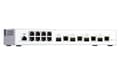 Pikkukuva 5 / 9: QNAP QSW-M408-4C - Kytkin - hallittu - 8 x 10/100/1000 + 4 x C 10G-Bit SFP+ - pöytäkone