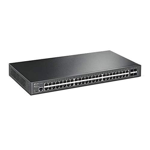 TP-Link Omada 48-porttinen gigabitin L2+ hallittava kytkin, jossa on 4 SFP-paikkaa