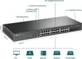 Miniatyrbild 3 av 4: TP-Link TL-SG3428X - Nätverksswitch - 24-portar