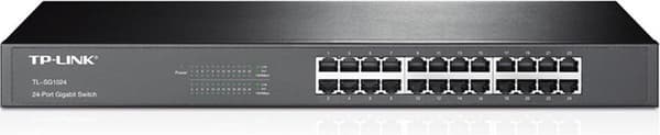 TP-Link 24-porttinen Gigabit Rackmount verkkokytkin