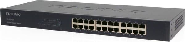 TP-Link 24-porttinen Gigabit Rackmount verkkokytkin