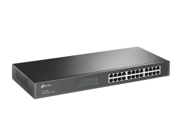TP-Link 24-porttinen Gigabit Rackmount verkkokytkin