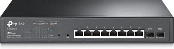 TP-Link TL-SG2210MP - Nätverksswitch - PoE - 10-portar