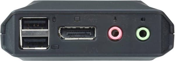 ATEN 2-portars USB DisPlayPort-kabel KVM-switch