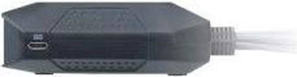 ATEN 2-portars USB DisPlayPort-kabel KVM-switch