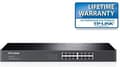 Pikkukuva 3 / 9: TP-LINK 16-porttinen Gigabit Rackmount verkkokytkin