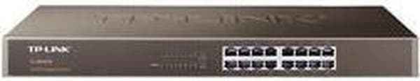 TP-LINK 16-porttinen Gigabit Rackmount verkkokytkin