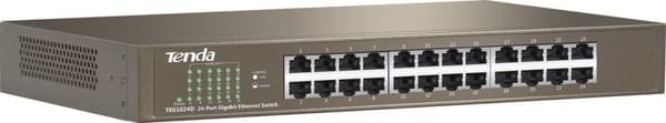 Tenda 24-portars Gigabit Ethernet-switch ohanterad blå