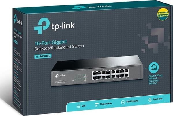 TP-Link 16-Port Gigabit Desktop/Rackmount Network Switch