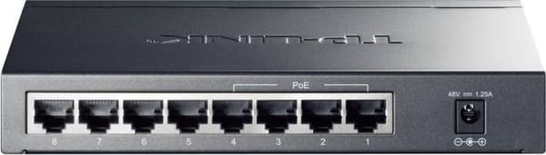 TP-Link 8-portars Gigabit Desktop PoE-switch med 4-portar