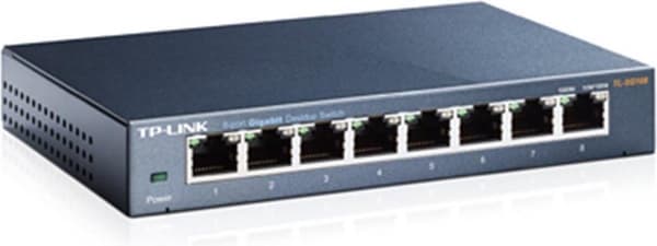 TP-Link 8-portar 10/100/1000 Mbps Desktop Network Switch
