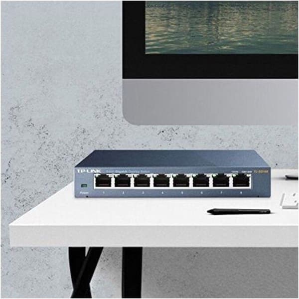 TP-Link 8-portar 10/100/1000 Mbps Desktop Network Switch