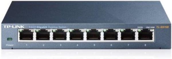 TP-Link 8-portar 10/100/1000 Mbps Desktop Network Switch