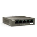 Miniatyrbild 1 av 4: Tenda TEF1105P-4-63W-EU nätverksswitch Fast Ethernet (10/100) Power over Ethernet (PoE) Svart