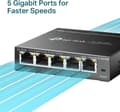 Miniatyrbild 10 av 11: TP-Link 5-portars Gigabit Easy Smart Switch