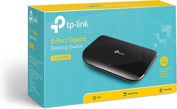 TP-Link 8-porttinen Gigabit Desktop Network Switch