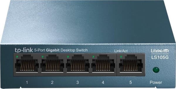 TP-Link 5-porttinen 10/100/1000Mbps työpöytäverkkokytkin Sininen
