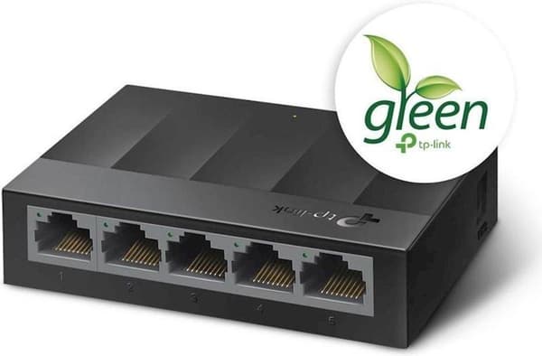 TP-Link 5-portars 10/100/1000 Mbit/s stationär nätverksswitch