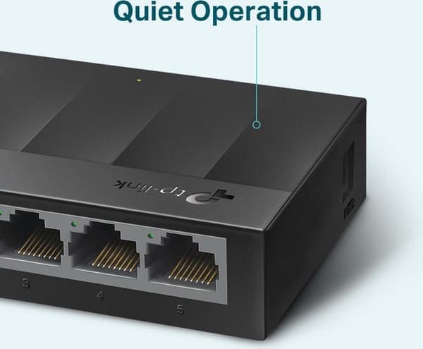 TP-Link 5-portars 10/100/1000 Mbit/s stationär nätverksswitch