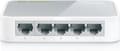 Miniatyrbild 8 av 9: TP-Link TL-SF1005D V15 nätverksswitch Managed Fast Ethernet (10/100) Vit