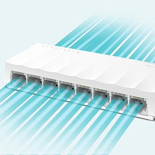 TP-Link 8-ports 10/100Mbps desktop netværksswitch