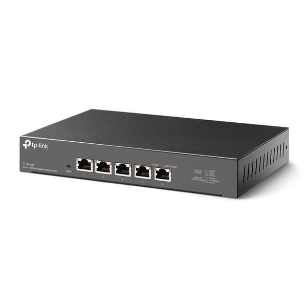 5-porttinen 10G Multi-Gigabit Desktop Switch