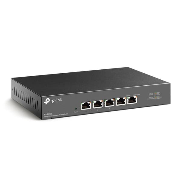 5-porttinen 10G Multi-Gigabit Desktop Switch