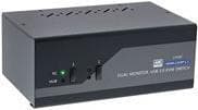 InLine 62642I – KVM/Audio/USB-kytkin – 2 x KVM/Audio/USB – 1 paikallinen käyttäjä – Työpöytä (62642I) musta