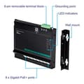 Miniatyrbild 2 av 6: TRENDnet TI-PG80F - Industriell - switch - ohanterad - 8 x 10/100/1000 (PoE+) - DIN-skena monteringsbar, väggmonterbar - PoE+ (200 W)
