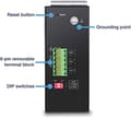 Pikkukuva 3 / 6: TRENDnet TI-G642i 6-porttinen hallittu DIN-kiskon L2 teollisuusgigabitin kytkin, 4 gigabitin porttia, 2 SFP-paikkaa, IP30, Vlan, Qos, Lacp, STP/Rstp,