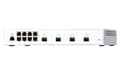 Miniatyrbild 4 av 9: QNAP QSW-M408S - Switch - hanterad - 8 x 10/100/1000 + 4 x 10 Gigabit SFP+ - Desktop