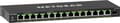 Pikkukuva 3 / 11: NETGEAR Plus GS316EPP - kytkin - hallittu - 15 x 10/100/1000 (PoE+) + 1 x SFP - pöytäkone, seinälle kiinnitettävä - PoE+ (231 W)