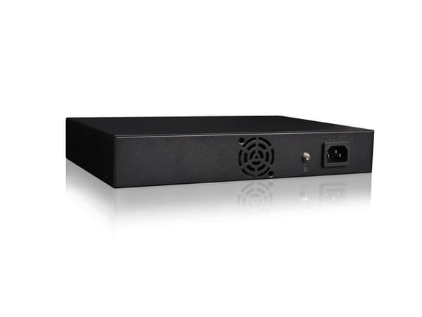 LevelOne GEP-1061 verkkokytkin, hallittu L2 Gigabit Ethernet (10/100/1000) Power over Ethernet (PoE) Musta (GEP-1061UUSI VERSIO)