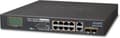 Miniatyrbild 4 av 4: PLANET FGSD-1022VHP Nätverksswitch Unmanaged L2 Fast Ethernet (10/100) Power over Ethernet (PoE) 1U Blå