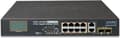 Miniatyrbild 2 av 4: PLANET FGSD-1022VHP Nätverksswitch Unmanaged L2 Fast Ethernet (10/100) Power over Ethernet (PoE) 1U Blå