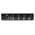 Miniatyrbild 4 av 5: StarTech.com 4-portar DisplayPort KVM-switch - 4K 60Hz - KVM/ljudswitch - 4 x KVM/Audio - 1 lokal användare - Desktop - AC 100-240V