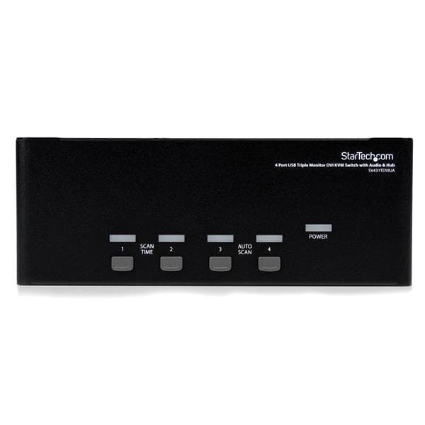 StarTech.com Tangentbordsvideomus (KVM)-omkopplare SV431TDVIUA