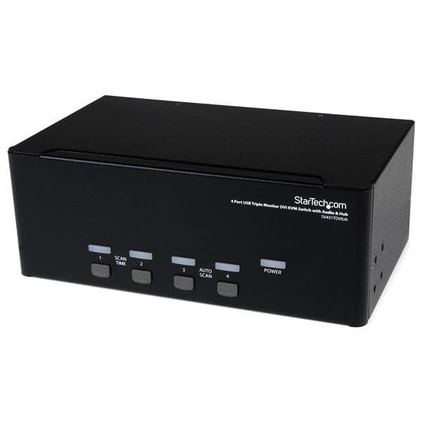 StarTech.com Keyboard Video Mouse (KVM) switches SV431TDVIUA Sort