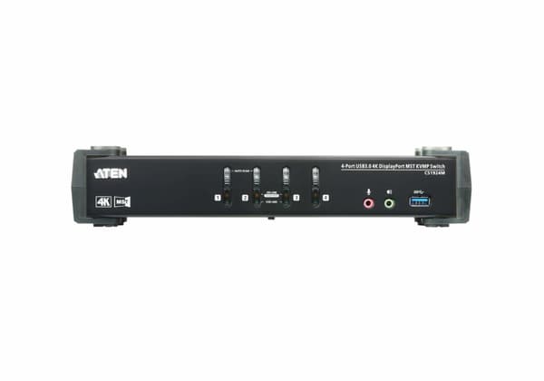 ATEN CS1924M KVMP Switch - KVM/Audio/USB switch - 4 x KVM/Audio/USB - 1 lokal användare - Desktop