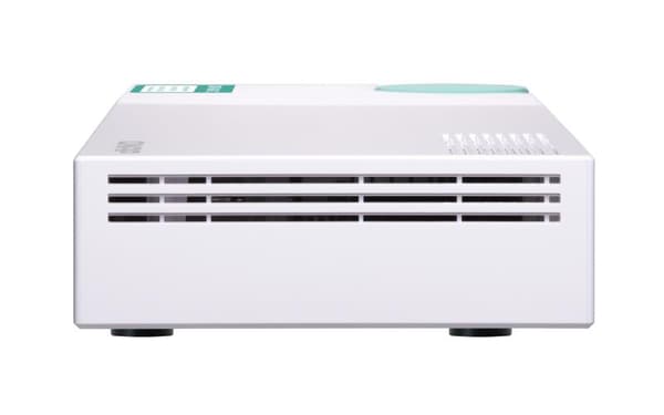 QNAP QSW-308-1C - Switch - Ohanterad - 2 x 10 Gigabit SFP+ + 1 x C 10G-bitars SFP+ + 8 x 10/100/1000 - Desktop