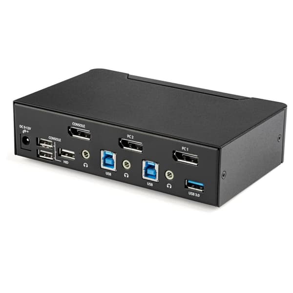 KVM-kytkin – 2 porttia – DP 4K60 – USB 3.0
