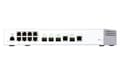 Pikkukuva 4 / 9: QNAP QSW-M408-2C - Kytkin - hallittu - 2 x 10 Gigabit SFP+ + 2 x C 10 G-Bit SFP+ + 8 x 10/100/1000 - Pöytäkone