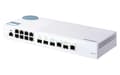 Pikkukuva 6 / 9: QNAP QSW-M408-2C - Kytkin - hallittu - 2 x 10 Gigabit SFP+ + 2 x C 10 G-Bit SFP+ + 8 x 10/100/1000 - Pöytäkone