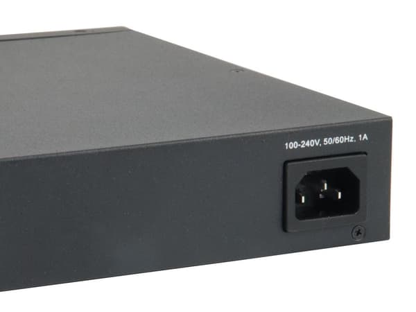 LevelOne GTL-2661 Managed L2 Gigabit Ethernet (10/100/1000) Black Power over Ethernet (PoE)