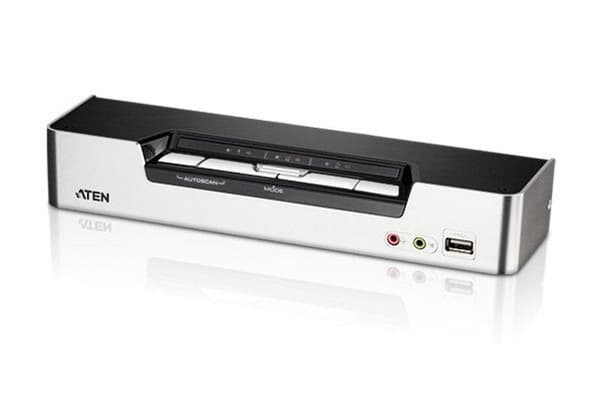 Aten 4-Port KVM Switch Svart
